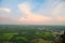 Southeast asia countryside landscape