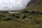 Southerm Iceland landscape with a river