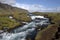 Southerm Iceland landscape with a river