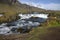 Southerm Iceland landscape with a river