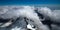 Southern Alps and Cloudscape - New Zealand