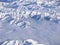 Southern Alps of New Zealand from above.