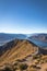 Southern Alps with Roy`s Peak on a sunny day