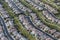 Southern California Clean Suburban Streets Aerial