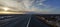 Southern Colorado Open road lonely Highway Sun clouds