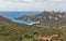 Southern Corsica island beach landscape, France
