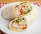 Southern Fried Chicken Wrap Sandwich