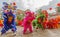 Southern Lion Dance at Eye Opening ceremony, Lady Thien Hau pagoda, Vietnam