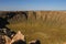 The Southern Rim of Meteor Crater