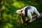 Southern tamandua - Tamandua tetradactyla in Brazil rain forest. Animal from central America