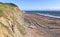 Southerndown beach and cliffs, Dunraven, Glamorgan, Wales, UK