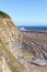 Southerndown beach and cliffs, Dunraven, Glamorgan, Wales, UK