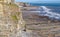 Southerndown beach and cliffs, Dunraven, Glamorgan, Wales, UK