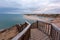 The Southport stairs at sunrise located in Port Noarlunga South Australia on december 14th 2020