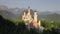 Southwest Bavaria, Germany. Time lapse of Neuschwanstein Castle.