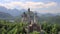 Southwest Bavaria, Germany. Time lapse of Neuschwanstein Castle