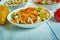 Southwest BBQ Ranch Pasta Salad