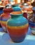 SOUTHWEST COLORFUL CERAMIC AND CLAY POTTERY