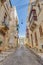 Southwest Street in Vittoriosa (Birgu), Malta