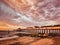 Southwold Pier with Orange Sky UK