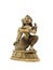 a souvenir gold statue of a goddess holding and offering a bowl of holy water