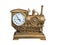 Souvenir locomotive. desktop clock