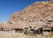 Souvenir market near Royal, Urn Silk and Coriinthian Tombs. Petra. Jordan.