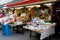 Souvenir shop at famous Havel Market in second week of Advent in