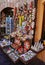 Souvenir shop handmade objects and spices vintage in Sirmione, Lake Garda, Italy