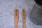 Souvenir spoons, forks, made of wood for wedding gifts, gifts