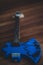 Souvenirs, electric guitar on a wooden background