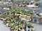 Souvenirs of tourist bonsai plants at Mount Tangkuban Parahu Crater, Bandung, Indonesia - 2022