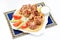 Souvlaki, kebab, grilled meat on pita bread with