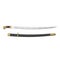 Soviet Era Cossack Sabre with Sheath on white. 3D illustration