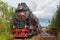 Soviet main steam locomotive LV-0522, Ruskeala