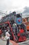 Soviet mainline freight steam locomotive of series L. in the Nov