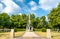 Soviet military memorial cemetery in Potsdam, Germany