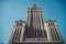 Soviet Stalin Palace of Culture and Science in Warsaw, Poland