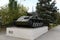 Soviet tank on the Plaza of the memorial to the defenders of the Motherland in Kamensk-Shakhtinsky.