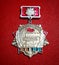 Soviet ussr medal rare badge veteran