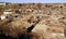 Soweto shanty town, expansive view.