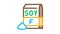 soy flour package Icon Animation