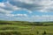 Soya Misaki Ranch and Wind Farm in at Soya Hills in Hokkaido, Japan