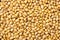 Soybeans background. Soybeans texture. top view. Healthy food