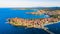 Sozopol, Bulgaria - Aerial view of Black Sea