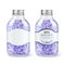 SPA bath salt glass bottle