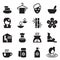 Spa, Beauty, Healthy Massage icons set 2 Vector illustration