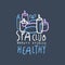 Spa club, healthy and beauty studio logo design, emblem for wellness, yoga center hand drawn vector Illustration