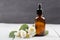 Spa concept - essential oil with jasmine flowers