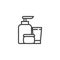 Spa cosmetics line icon